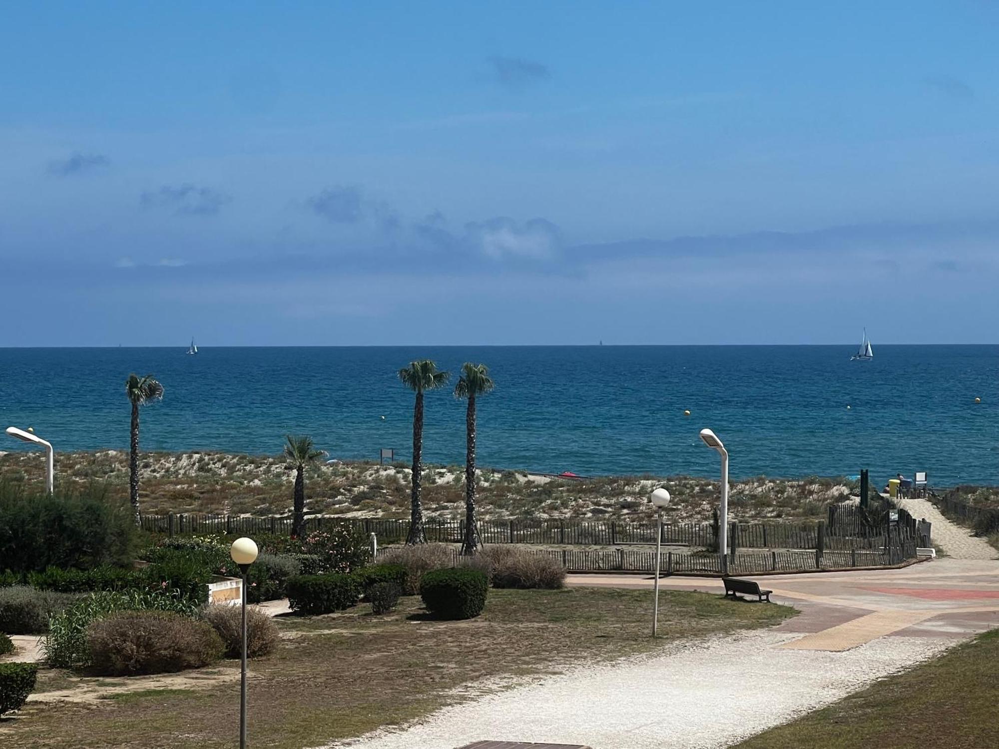 Vue Mer Wifi Parking Gratuit Village De Noel Le Barcares Bagian luar foto
