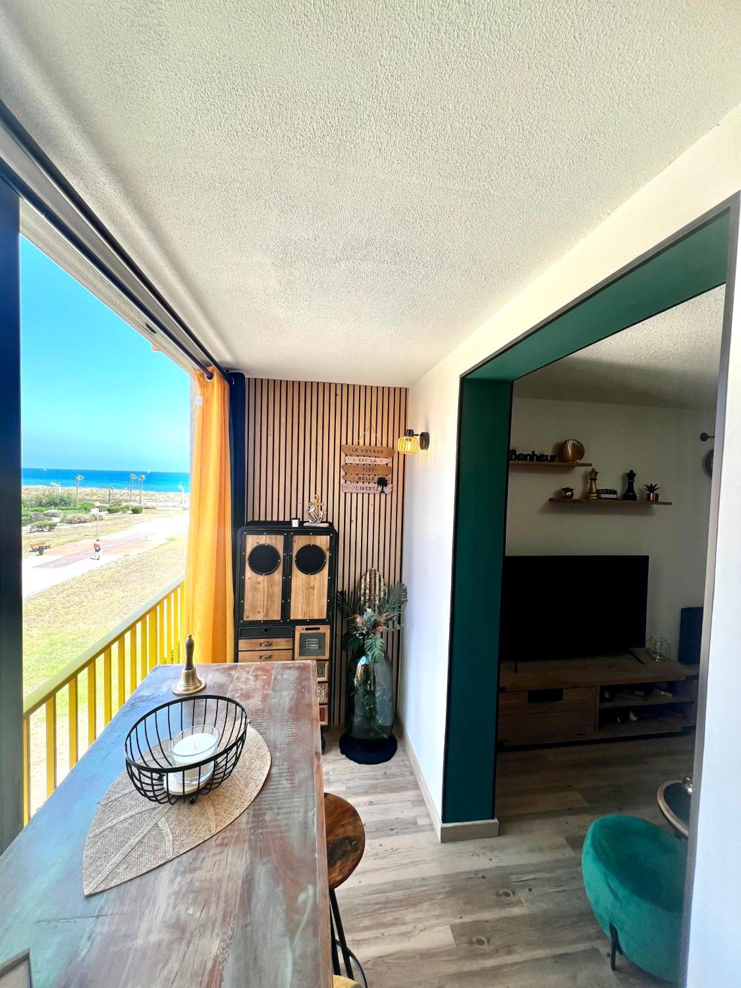Vue Mer Wifi Parking Gratuit Village De Noel Le Barcares Bagian luar foto